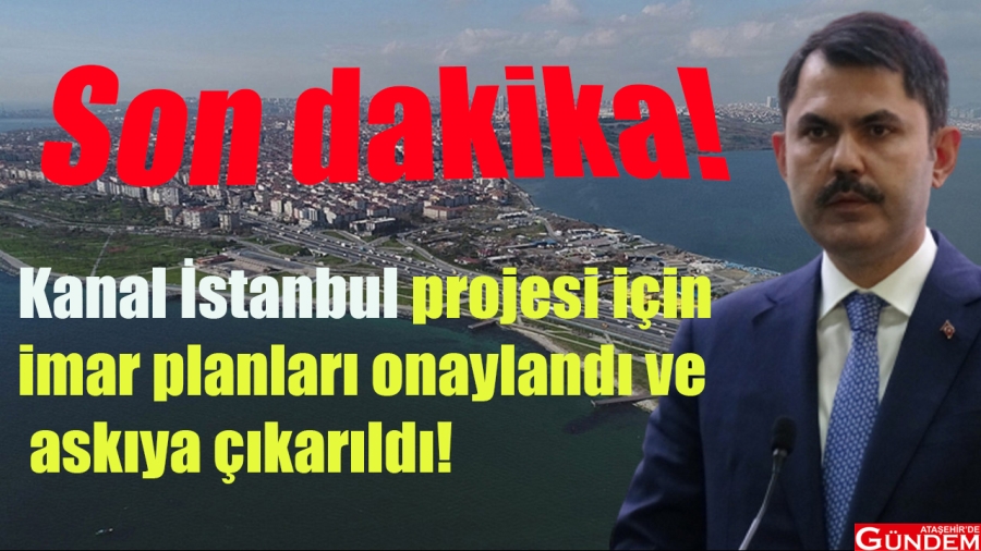 BAKAN KURUM'DAN TARTIŞMA YARATACAK KANAL İSTANBUL AÇIKLAMASI murat kurum ataşehir istanbul kanal